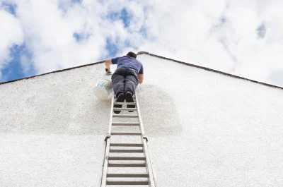 Peinture extérieure à Laveraët — façades et ravalement